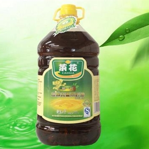 压榨纯香菜籽油5L