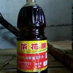 压榨纯菜籽油1.8L